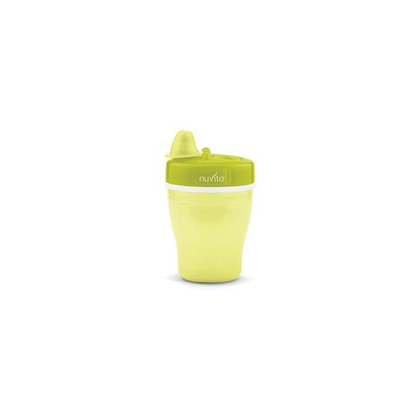 anteprima brands international nuvita tazza doppio isolamento termico e beccuccio rigido verde 12 m+ 200 ml