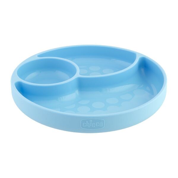 chicco piatto con ventosa silicone boy 12m+