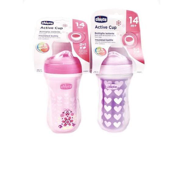 chicco tazza active rosa 14m+ pack1