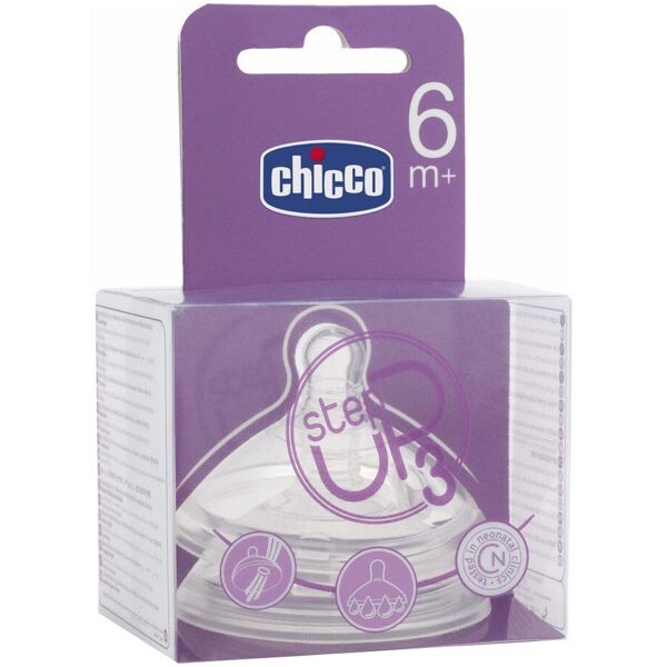 chicco tettarella stepup new pappa 6m+ 2 pezzi