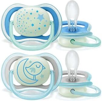 philips spa avent succhietto ultra air night 0 6 mesi 2 pezzi