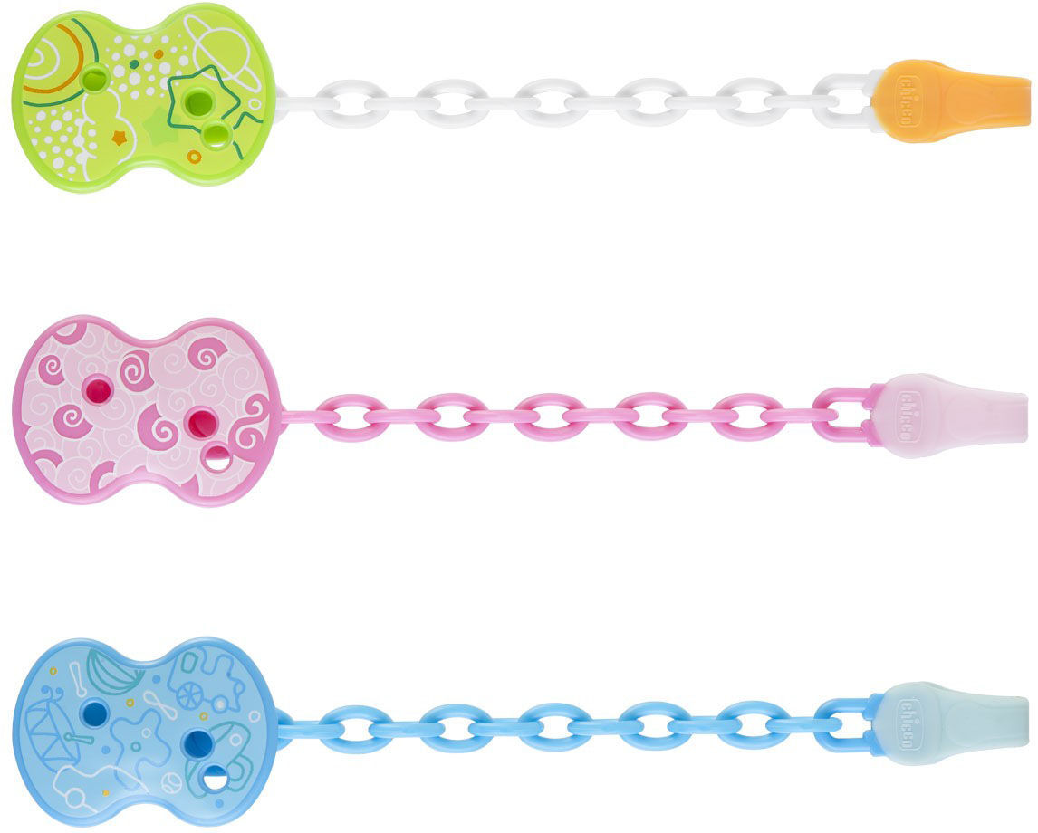 Chicco Clip Catenella Rosa Physio