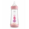 Chicco Biberon Perfect 5 3 Fori Silicone Girl 300ml