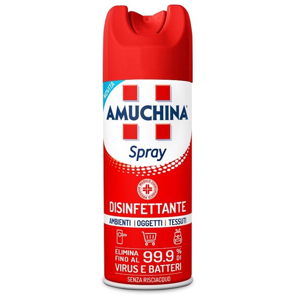 angelini ch amuchina spray disinfettante ambiente/oggetti/tessuti 400ml