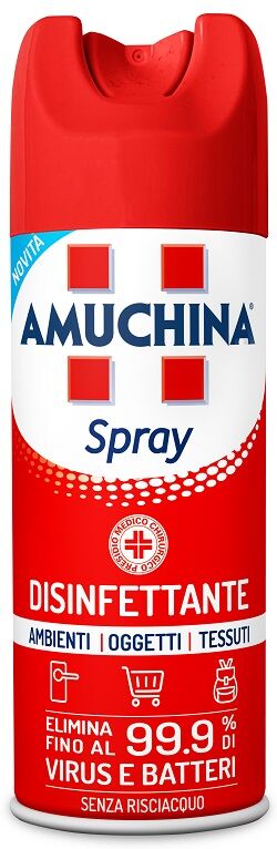 angelini ch amuchina spray disinfettante ambiente/oggetti/tessuti 400ml