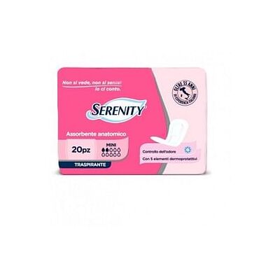Serenity Spa Serenity Assorbenti Mini - Leggeri e discreti Serenity Spa Serenity Assorbenti Mini - Leggeri e discreti