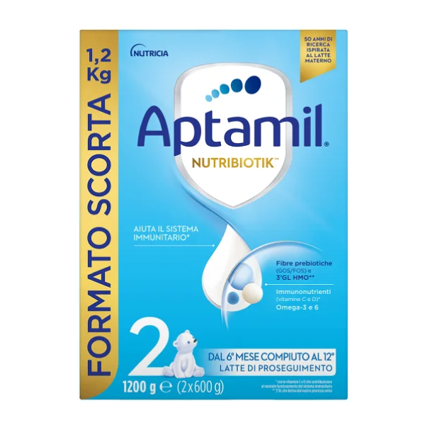 danone nutricia spa soc.ben. aptamil 2 polvere 1200g