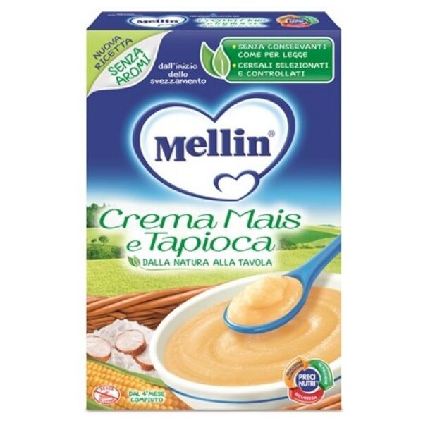 danone nutricia spa soc.ben. mellin crema mais tapioca 200g