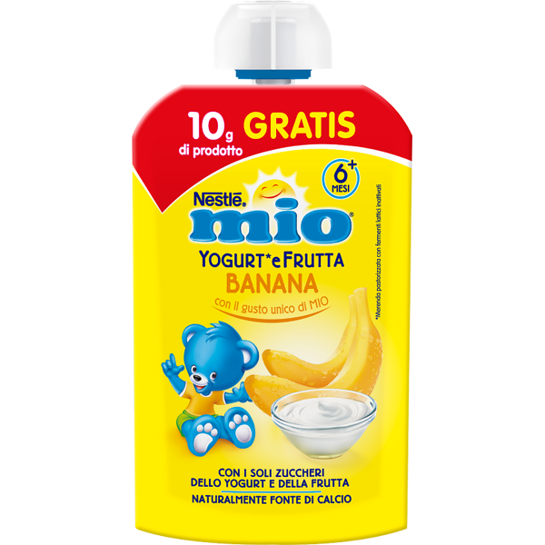 nestle' italiana spa mio yogurt e frutta banana100g