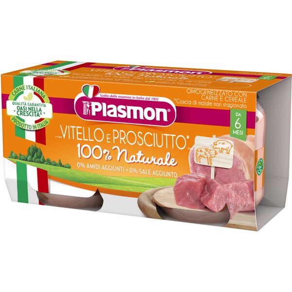 plasmon (heinz italia spa) omo pl.vitello-prosc.2x80g