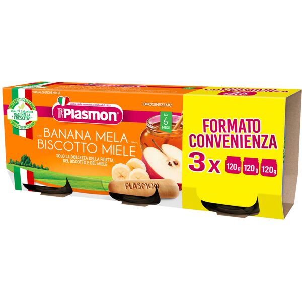 plasmon (heinz italia spa) plasmon*om ban-me-b-m 3x120g