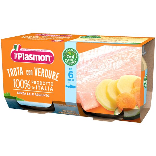 plasmon (heinz italia spa) omo pl.trota-verdure 2x80g