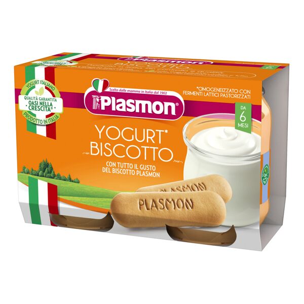 plasmon (heinz italia spa) plasmon dessert yog.bisc2x120g