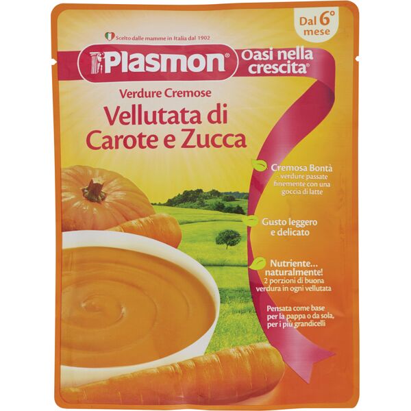 plasmon (heinz italia spa) plasmon pouches vellutata carote zucca