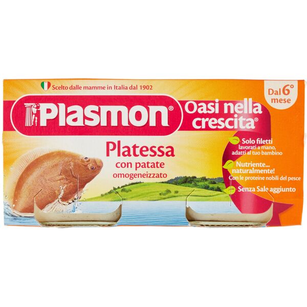 plasmon (heinz italia spa) plasmon omog platessa 2x80g