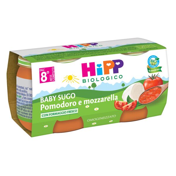 hipp italia srl hipp bio sugh.pom/mozz.2x80g