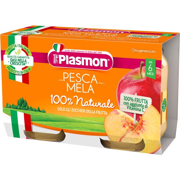 plasmon (heinz italia spa) omo pl.pesca mela 2x104g