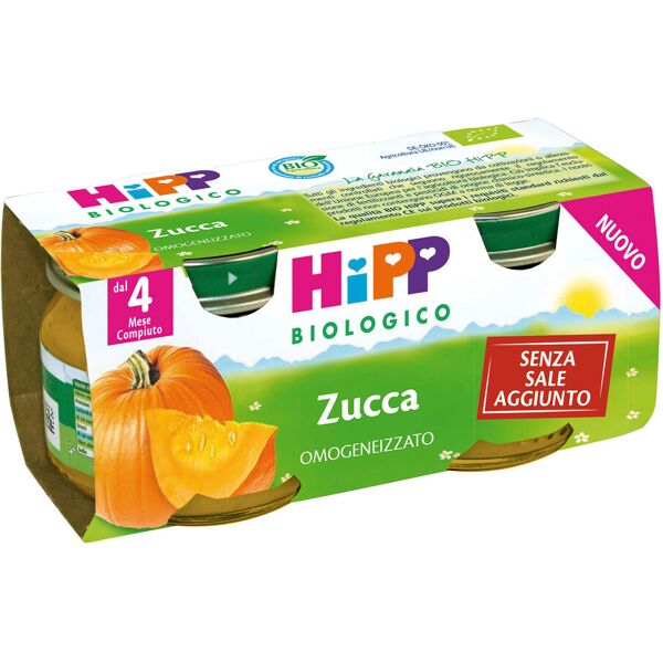 hipp italia srl hipp bio omog zucca 2x80g