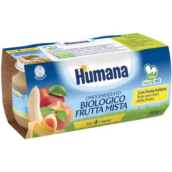 humana italia spa omo humana frutta mista 2x100g