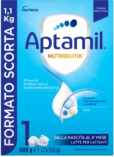 danone nutricia spa soc.ben. aptamil 1 polvere 1100g