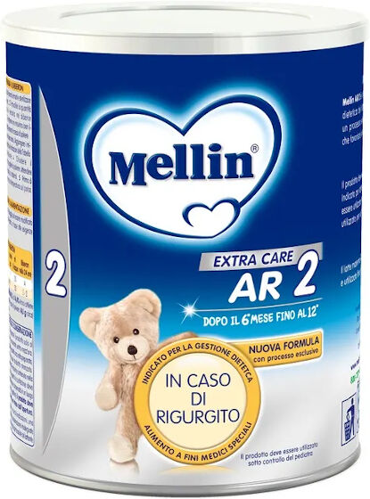 danone nutricia spa soc.ben. mellin ar 2 latte extra care per neonati 6-12 mesi 400g