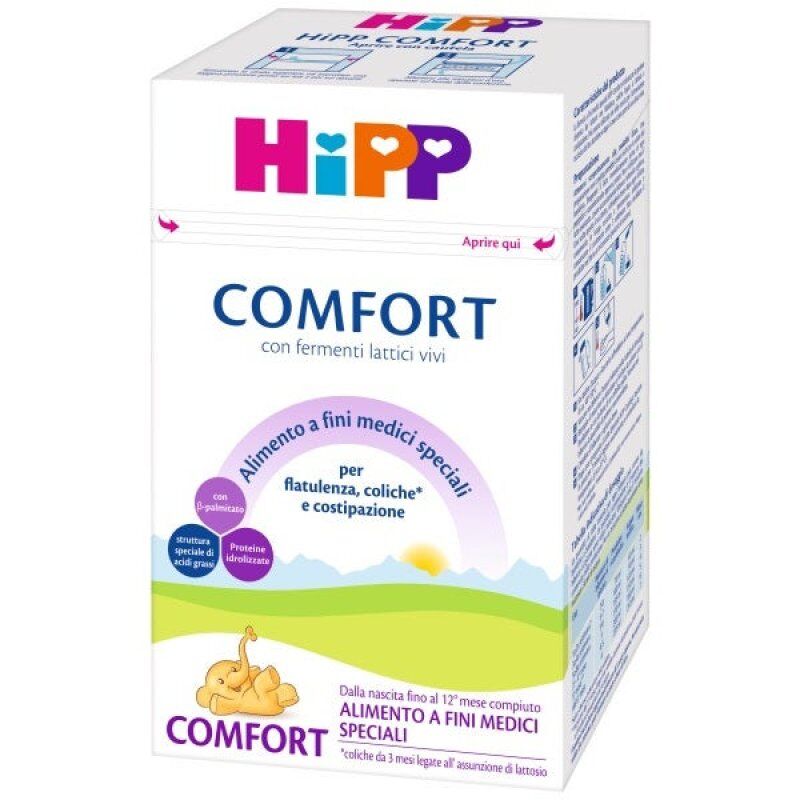 hipp italia srl hipp comfort latte in polvere 600g