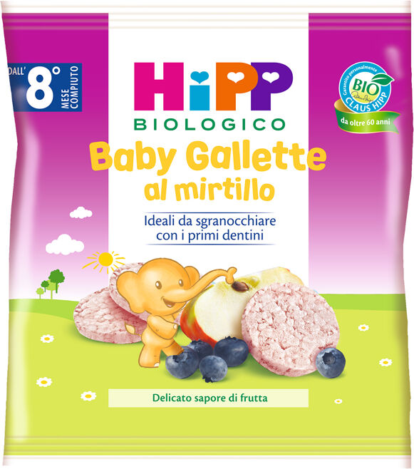 hipp italia srl hipp bio baby gallette mirt30g