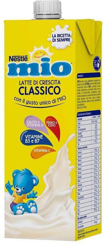 nestle' italiana spa mio latte crescita classico 1l