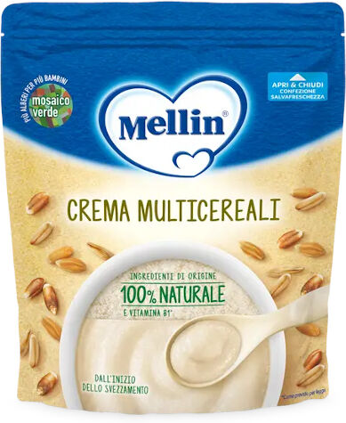 Mellin Crema Multicereali 4m+ 200g