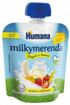 Humana Milkymerenda Frag/banana*100g