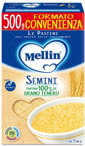 Danone Nutricia Spa Soc.Ben. Mellin Pastina Semini 500g