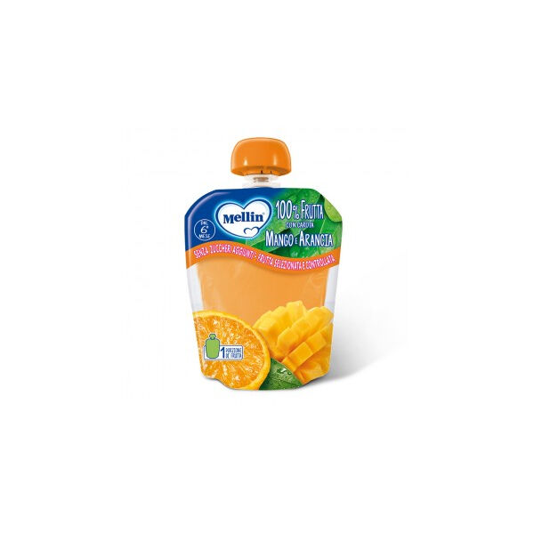 Mellin Pouch Arancia Mango 90g