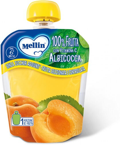 Mellin Pouch Albicocca 90g