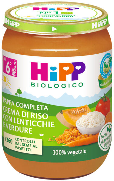 Hipp Italia Srl Hipp Crema Riso Lenticch Verd