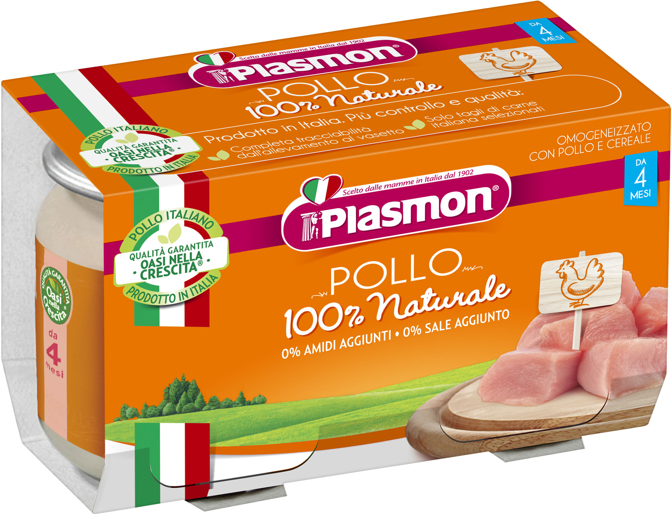 Plasmon Omo Pl.Pollo 2x120g