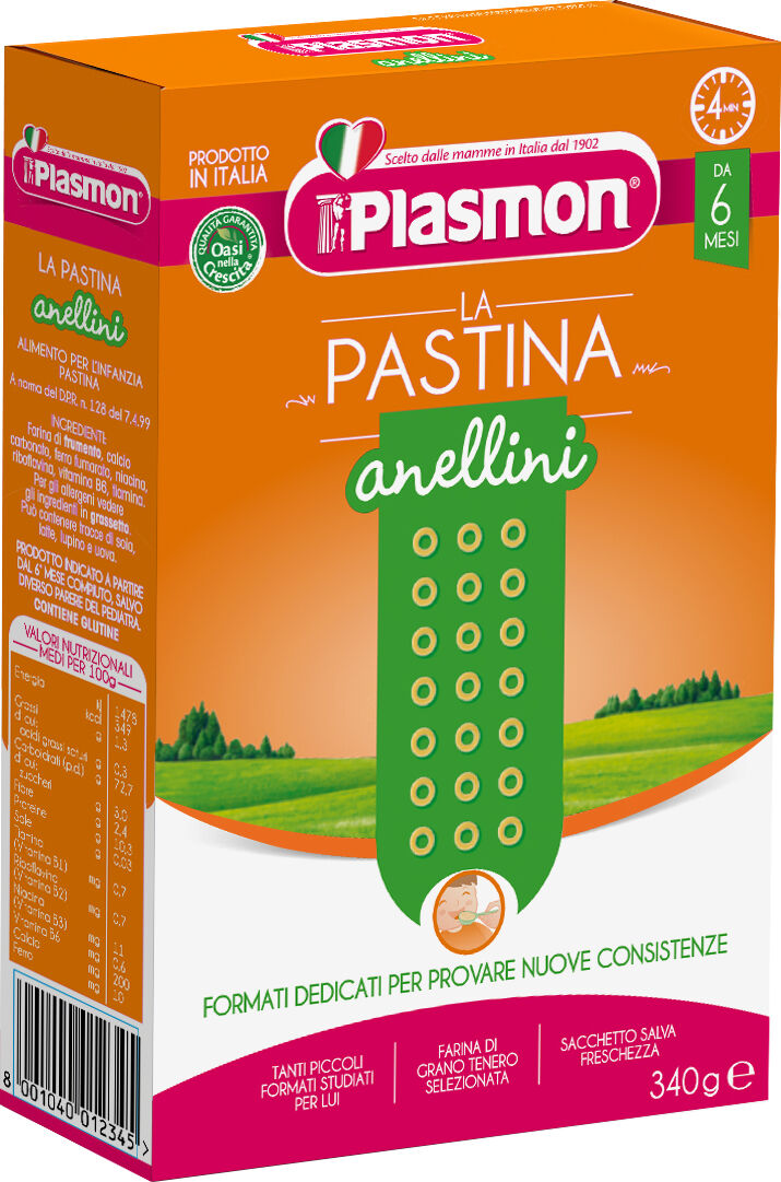 Plasmon (Heinz Italia Spa) Pastina Anellini 340g