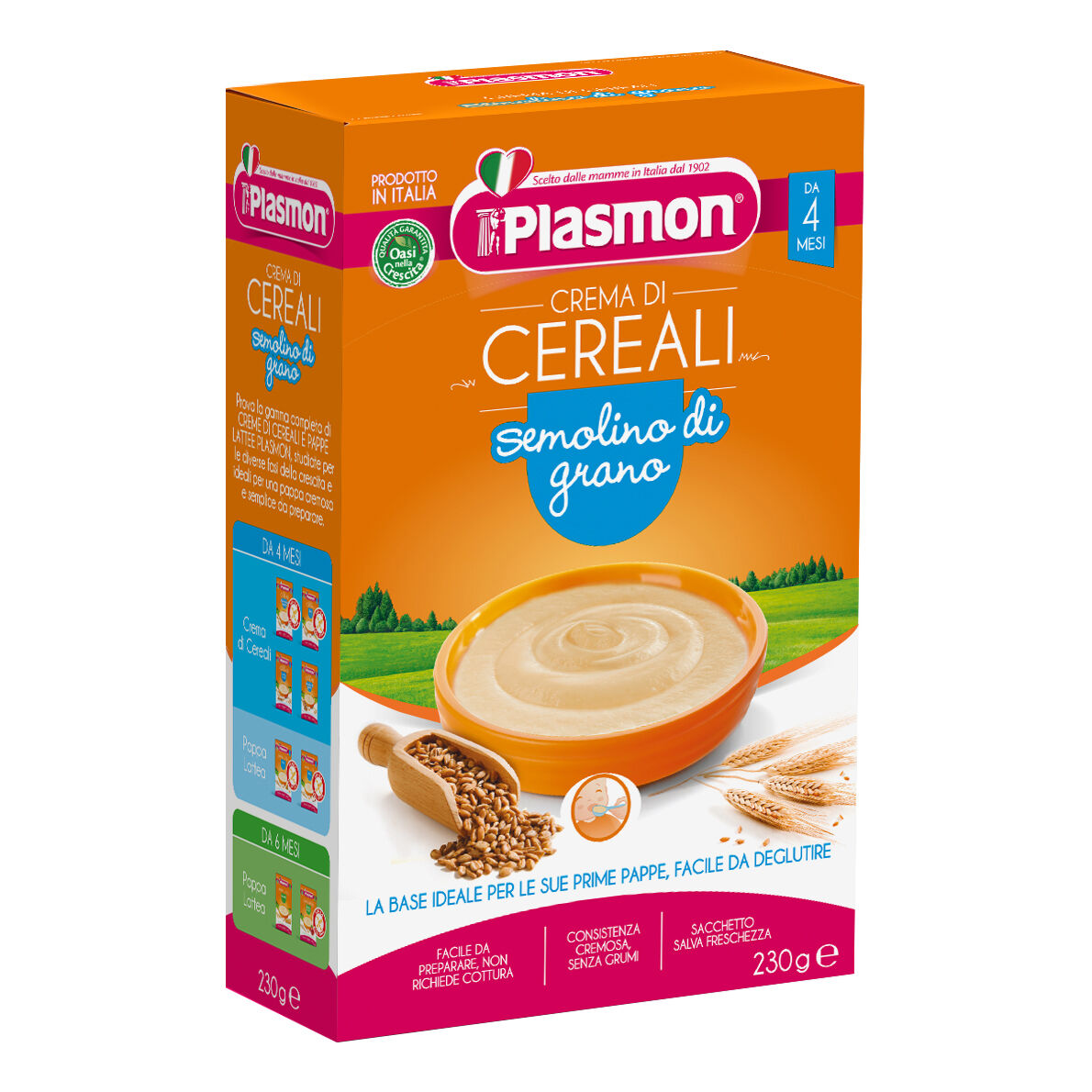 Plasmon (Heinz Italia Spa) Plasmon Cereali Crema Semolino