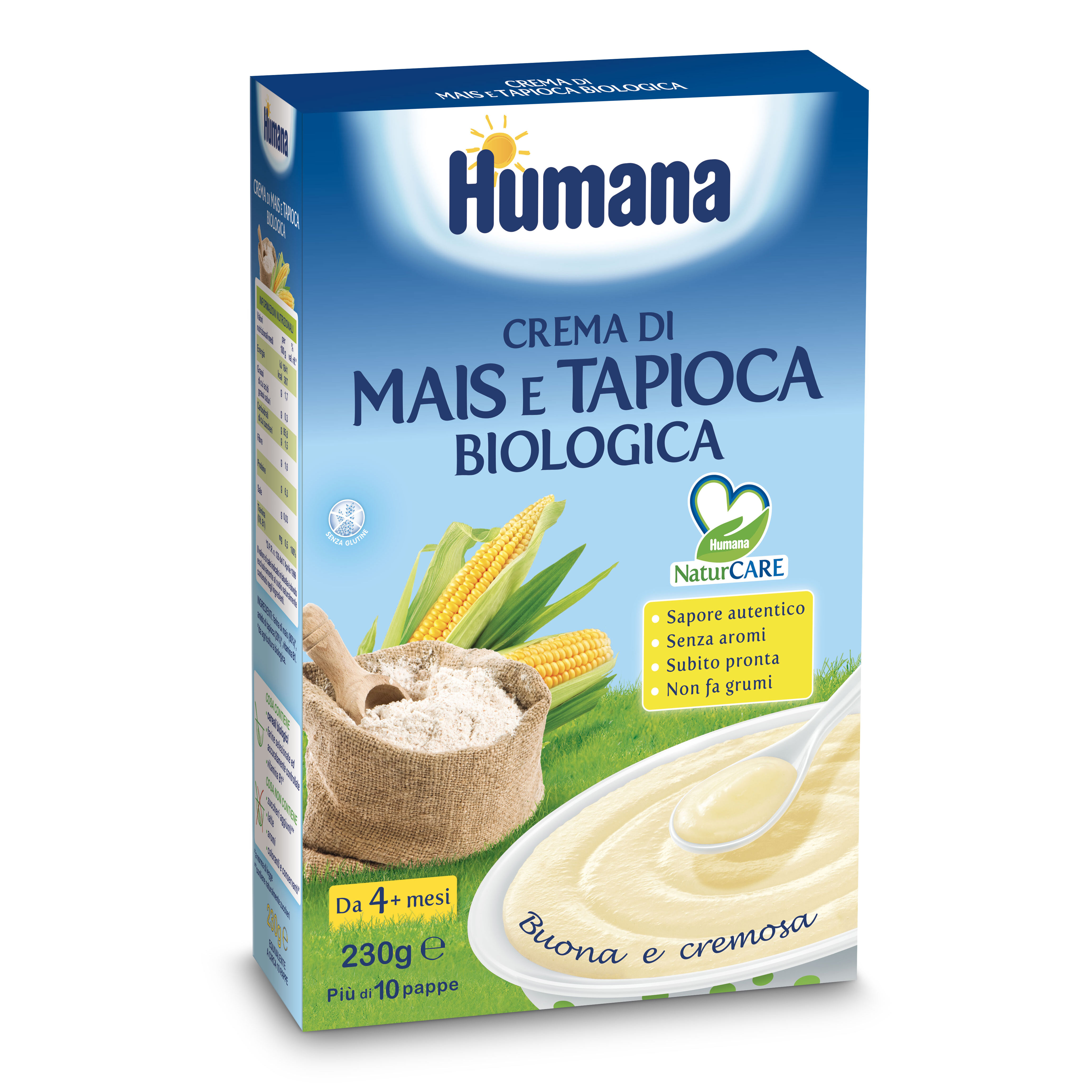 Humana Italia Spa Humana Crema Mais Tapioca Bio