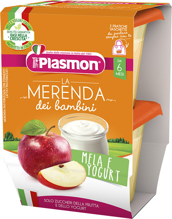 Plasmon Omo Pl.Sap.Nat.Mela-Yog.2x120g