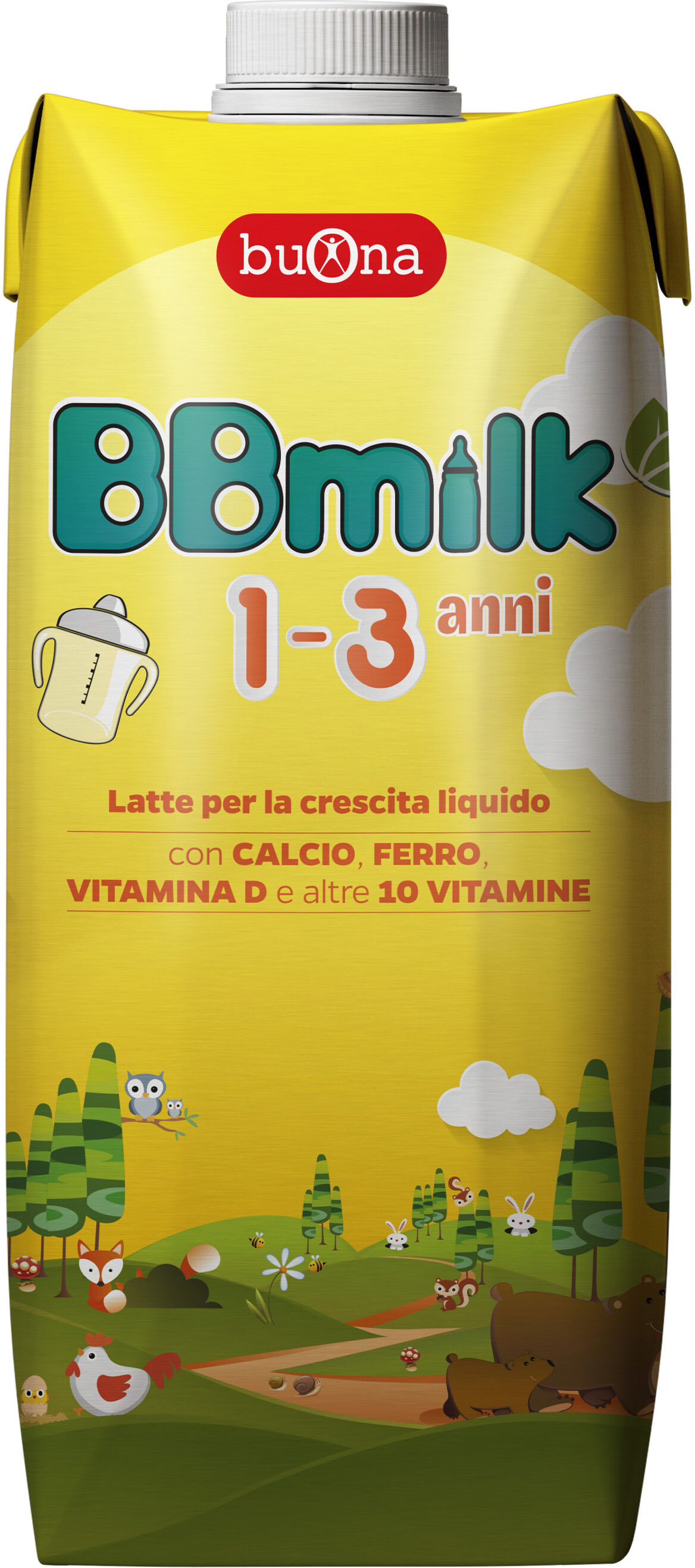 Buona Spa Societa' Benefit Bb Milk 1-3 Anni Liquido 500ml