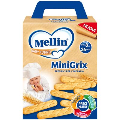 Danone Nutricia Spa Soc.Ben. Mellin Minigrix - Spuntino per bambini Danone Nutricia Spa Soc.Ben. Mellin Minigrix - Spuntino per bambini