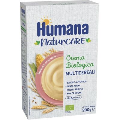 Humana Italia Crema Biologica Multigrani - Crema Multicereali Humana Italia Crema Biologica Multigrani - Crema Multicereali