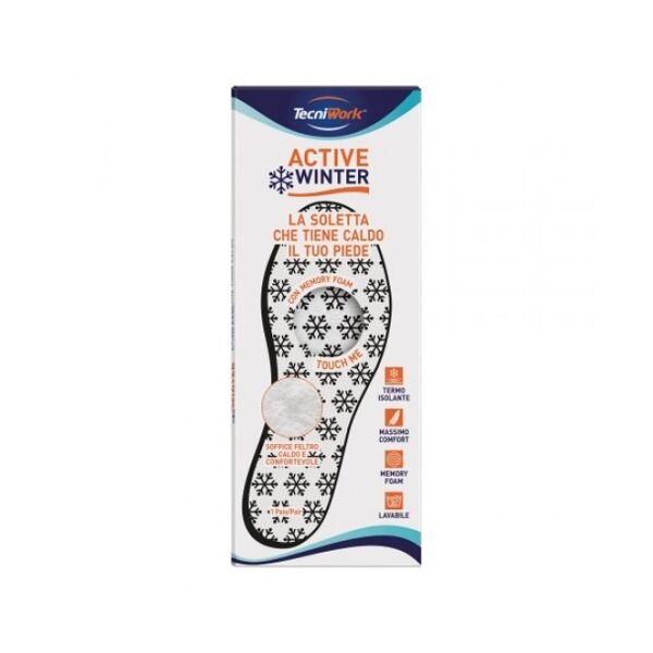 tecniwork spa solette memory foam active winter 36