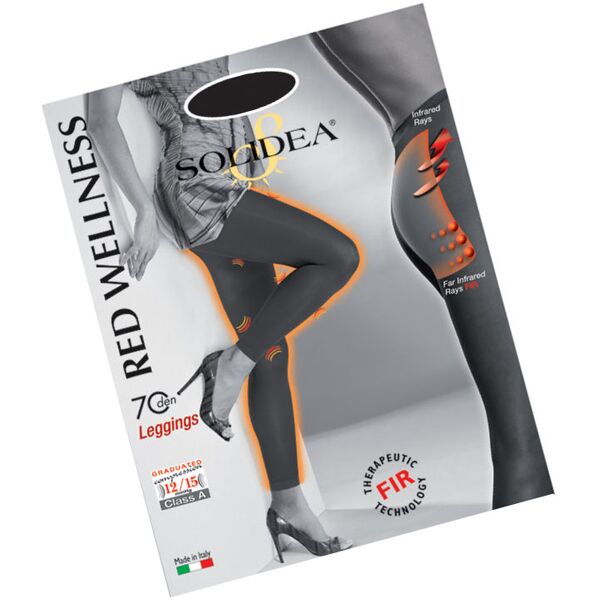 solidea by calzificio pinelli redwellness 70 leggings nero 2 - m