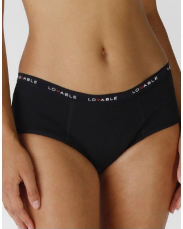 Hanes Culotte Flusso Abbondante Nero Taglia Xl Lovable