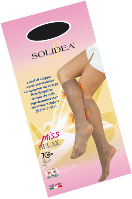 Solidea By Calzificio Pinelli Miss Relax 70 Sheer Nero 2 - M