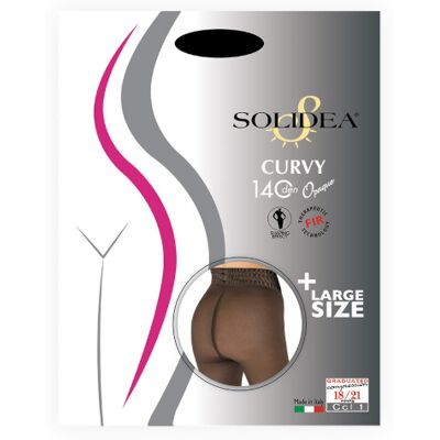Solidea Curvy 140 Den Opaque Collant Blu Navy 1s-Xl Solidea Curvy 140 Den Opaque Collant Blu Navy 1s-Xl