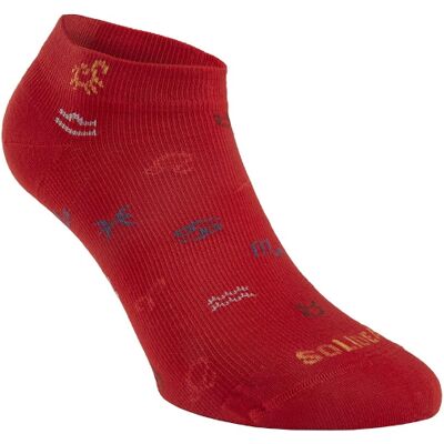 Solidea Socks For You Bamboo Freedom Zodiac Rosso - L Solidea Socks For You Bamboo Freedom Zodiac Rosso - L
