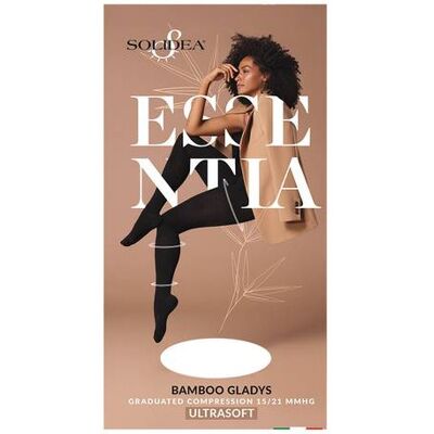 Solidea Essentia Collant Bamboo Gladys Nero - Taglia M/l Solidea Essentia Collant Bamboo Gladys Nero - Taglia M/l