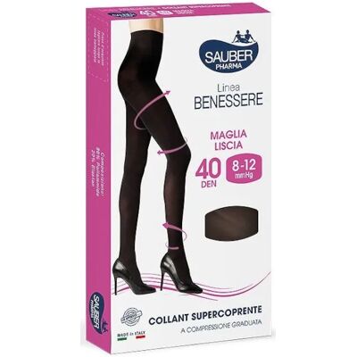 Sauber Collant 40 Den Taglia 2 Brandy Sauber Collant 40 Den Taglia 2 Brandy